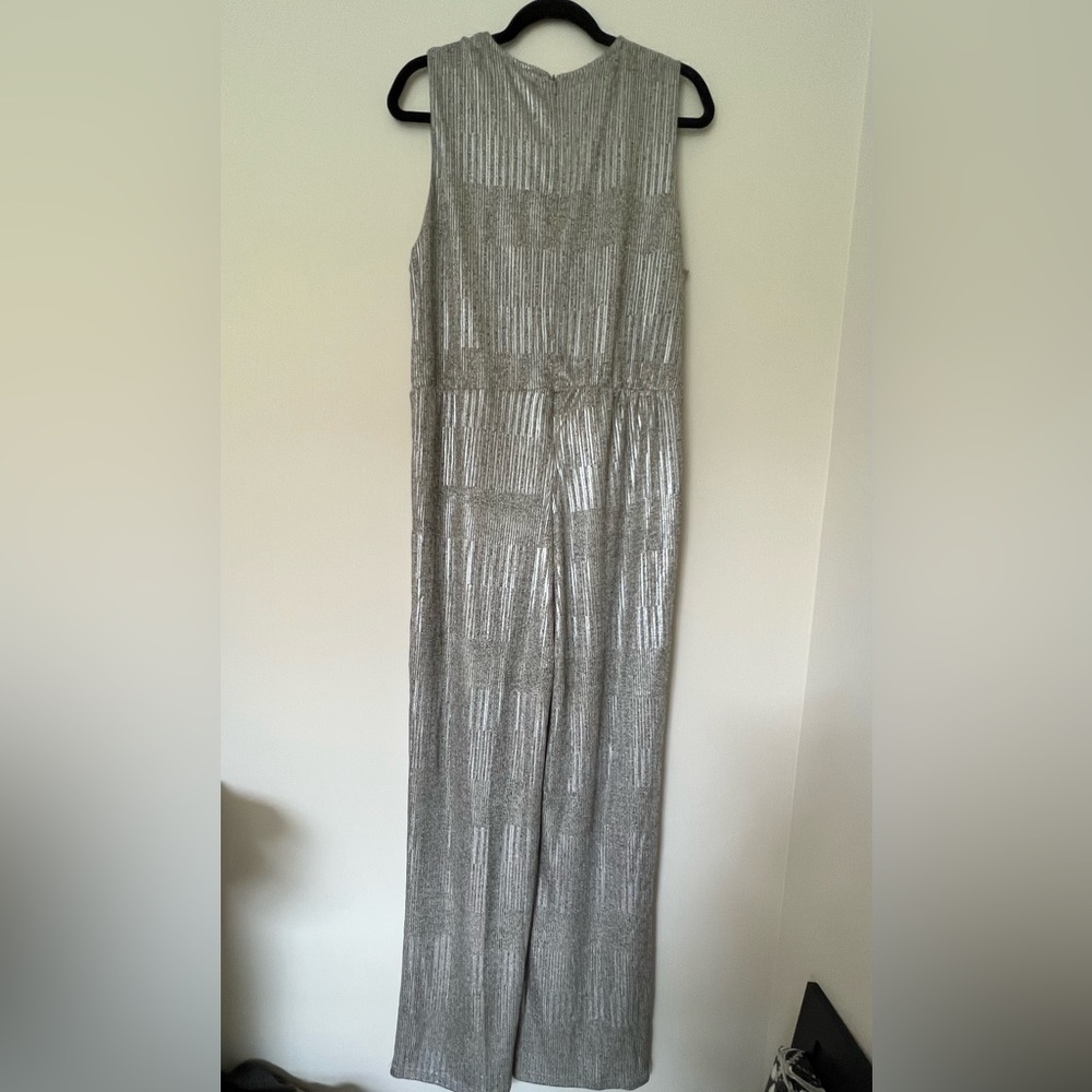 Bishop Young Aspen Zippered Back Fully Lined Elastic Waist Jumpsuit. Size M NWT - Picture 4 of 8